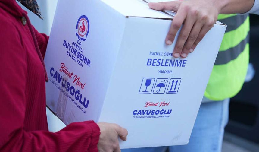 Denizli'de Beslenme Yardımı İlk Yılında Binlerce Öğrenciye Ulaştı