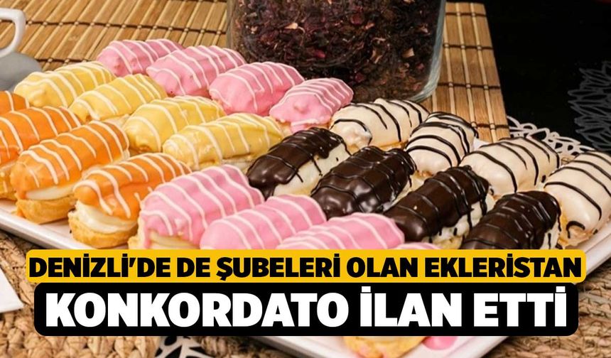 Denizli'de de Şubeleri Olan Ekleristan Konkordato İlan Etti