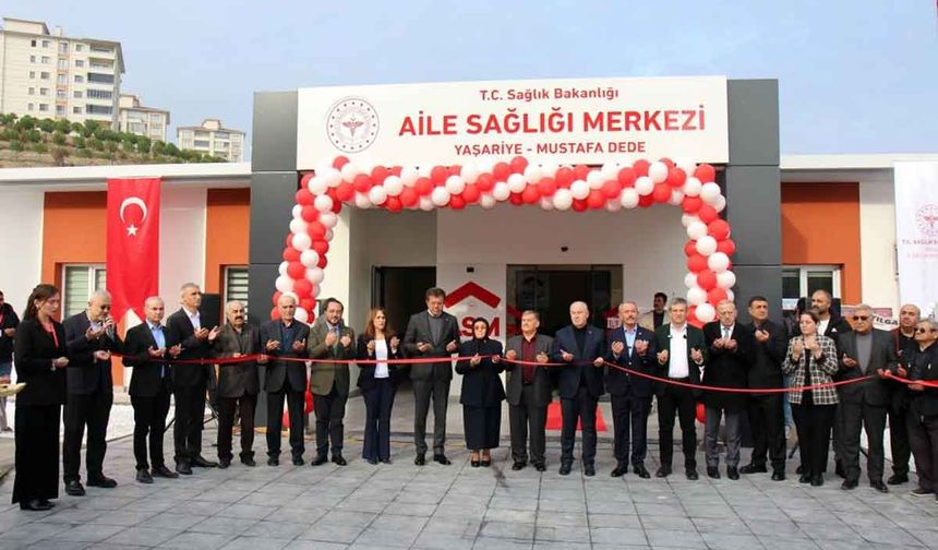 Denizli’ye modern bir aile sağlığı merkezi kazandırıldı