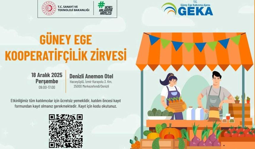 GEKA, Güney Ege Kooperatifçilik Zirvesine ev sahipliği yapacak