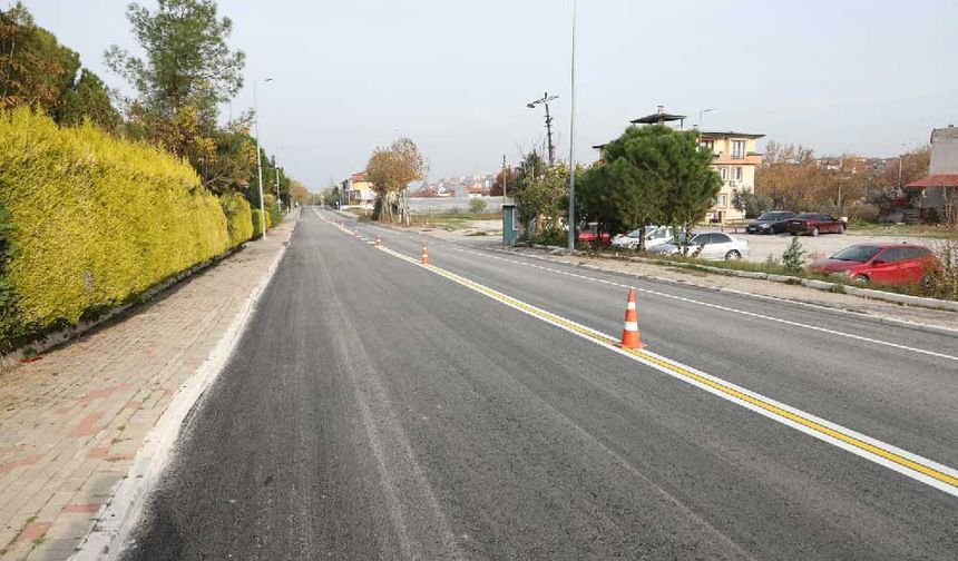 Namık Kemal Caddesi Yeni Görünümüne Kavuştu