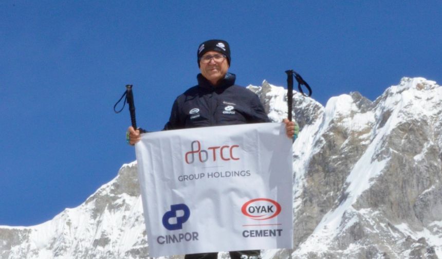 OYAK Çimento Yöneticisi Mustafa Turan’dan Everest Base Camp Başarısı