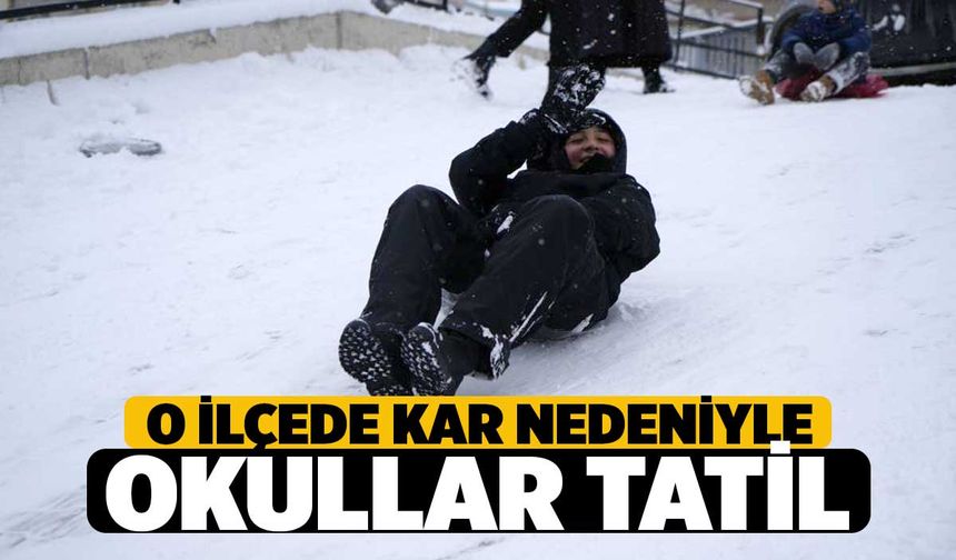 Çameli'de Don ve Buzlanma Nedeniyle Okullar Tatil