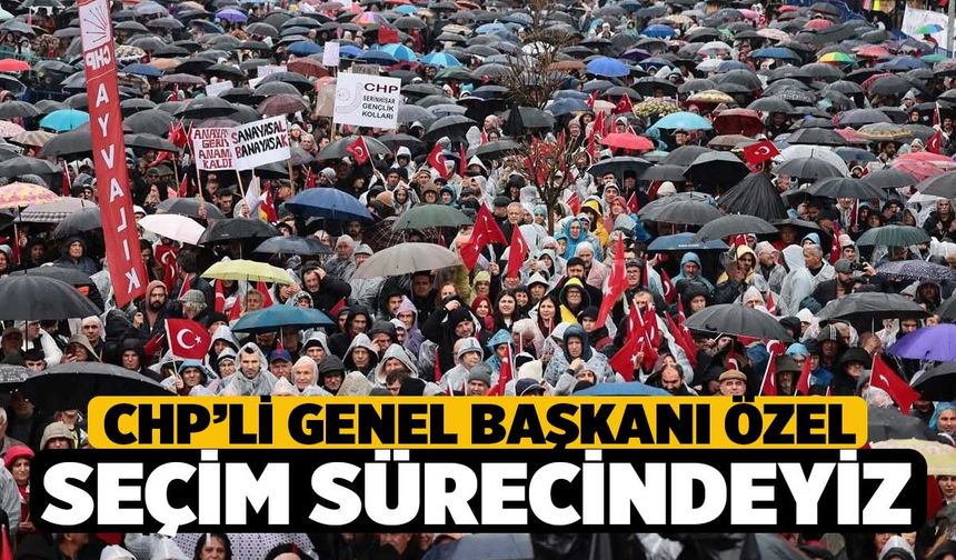 Özel, "Çalışkanca, vicdanla Denizli'yi nasıl yönetiyorsak, Türkiye'yi öyle yöneteceğiz"