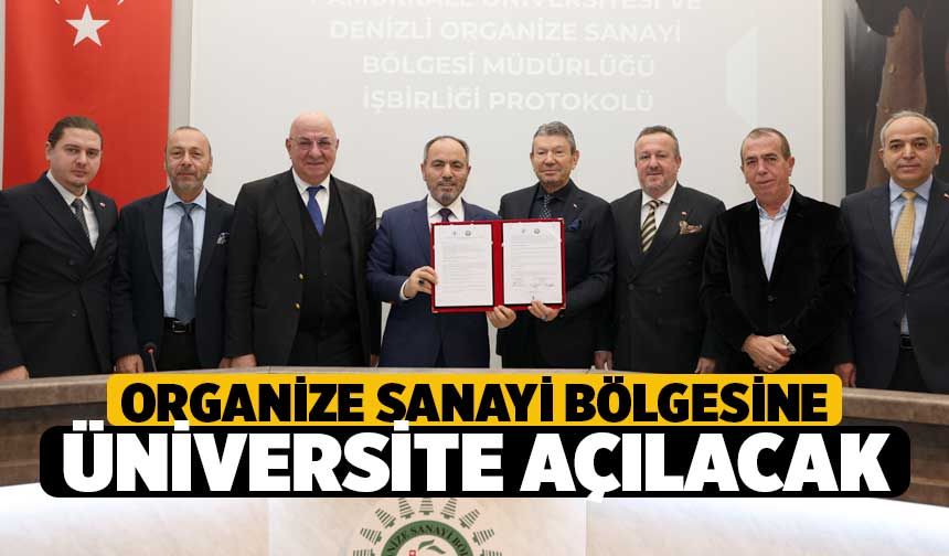 Denizli OSB’ye Üniversite Geliyor