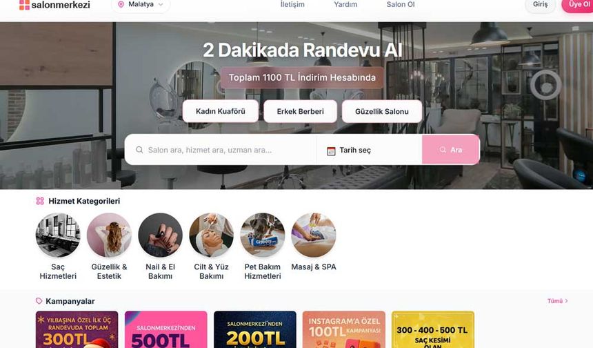 Güzelliğin Dijital Üssü: Salon Merkezi ile Tanışın