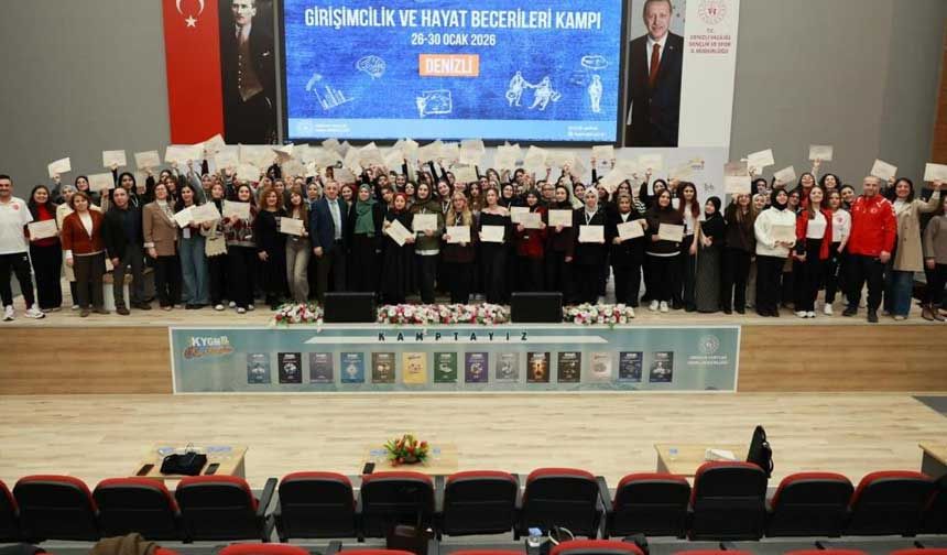 Kış kampı heyecanı Denizli'de yaşandı