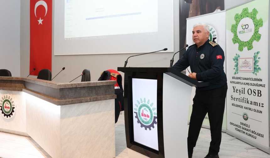 Denizli OSB'de Sivil Savunma ve Afet Eğitimleri düzenlendi