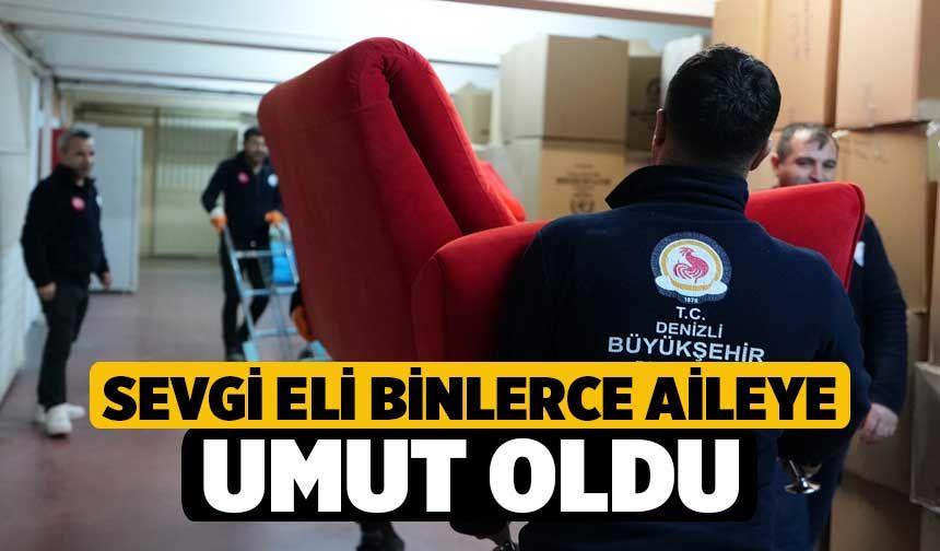 Sevgi Eli binlerce aileye umut oldu