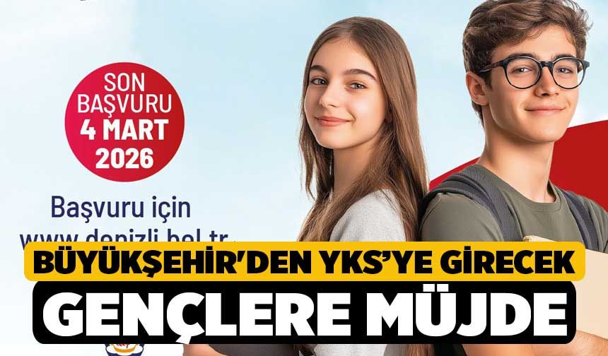 Büyükşehir'den YKS’ye girecek gençlere müjde