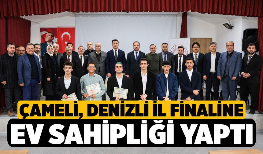 Çameli, Denizli İl Finaline Ev Sahipliği Yaptı