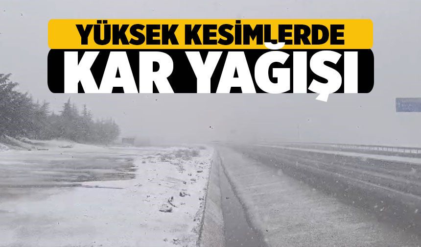 Denizli'de Yüksek Kesimlerinde Kar Eksik Olmuyor