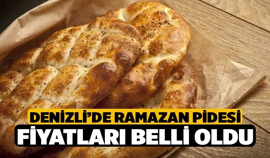 Denizli’de Ramazan Pidesi Fiyatları Belli Oldu
