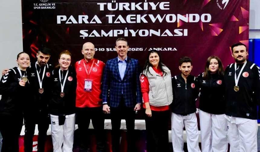 Denizlili Parataekwondo Sporcuları Türkiye Şampiyonasında 4 Madalya Kazandı
