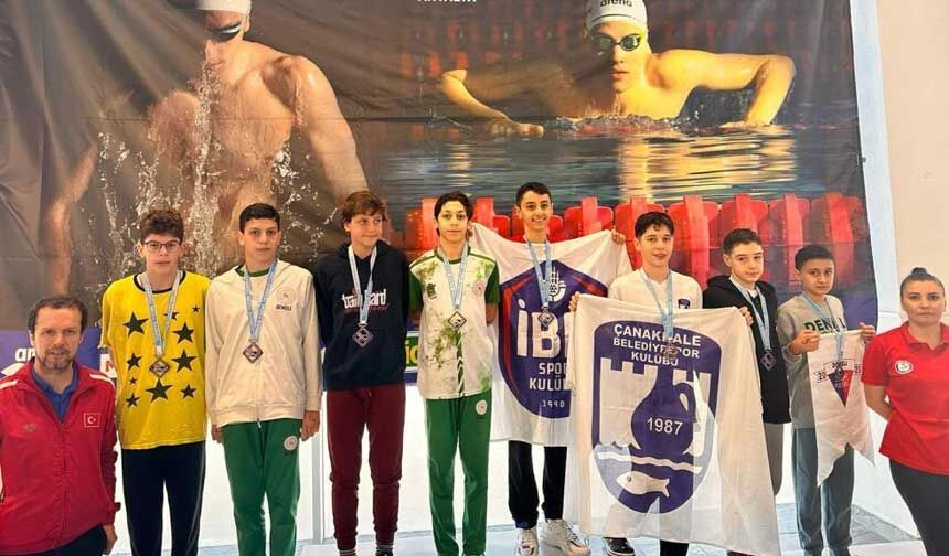 Denizlili yüzücü Türkiye şampiyonu oldu