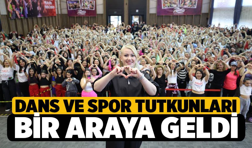 Merkezefendi’de Dans Ve Spor Tutkunları Bir Araya Geldi
