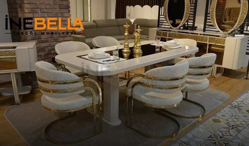 İnebella Yemek Odası Takımları ile Şıklığı Keşfedin