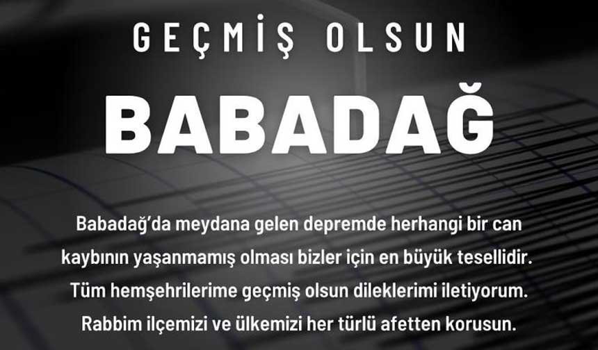 Başkan Kumral, "En büyük tesellimiz can kaybı olmaması"