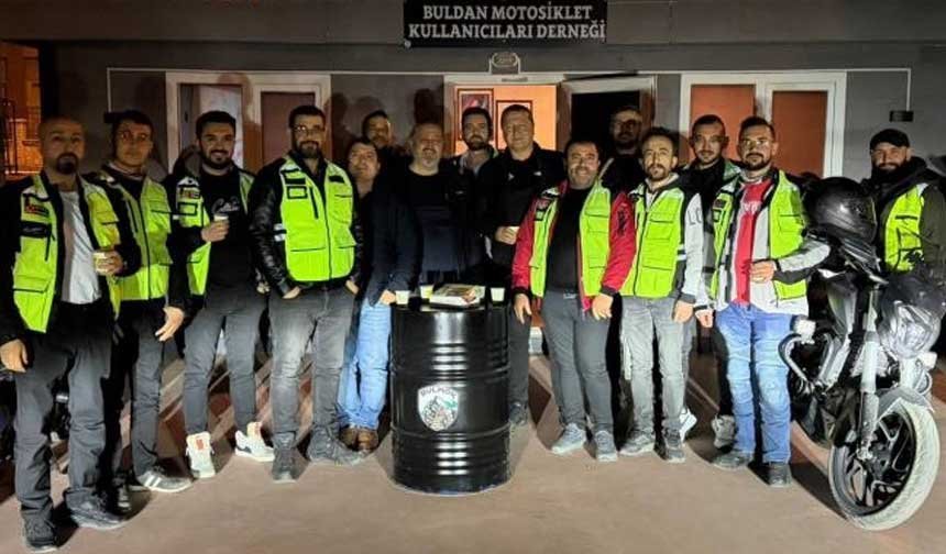 Buldanlı motosiklet sürücülerine 'güvenli sürüş' eğitimi
