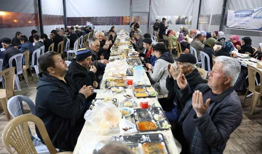 Çameli’de gönül sofrası Emecik Mahallesi’nde kuruldu