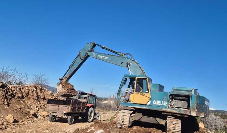 Çameli’de Üreticiye Büyük Destek