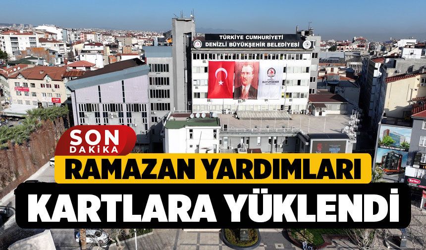 Büyükşehir'den Bayram Müjdesi: 16 milyon TL hesaplarda, Ramazan İkramiyeleri Kartlara Yüklendi