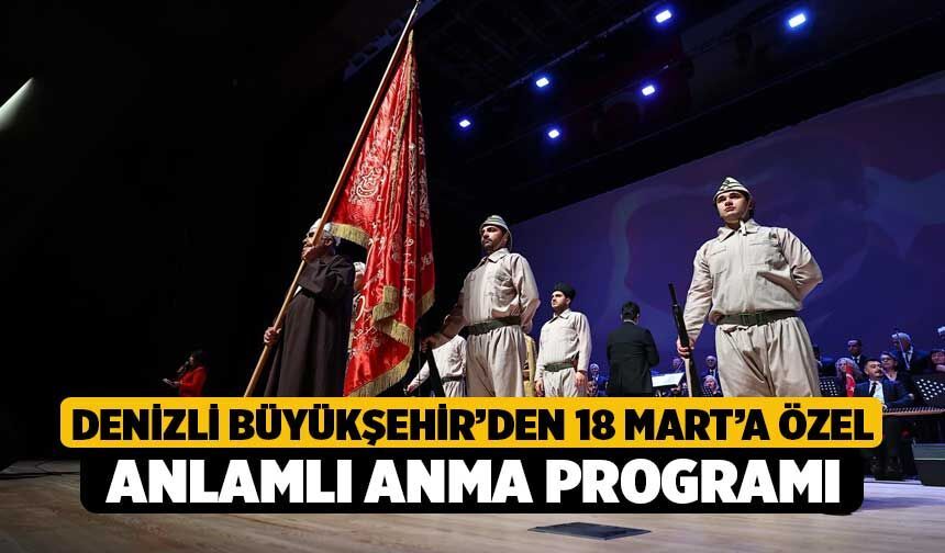 Denizli Büyükşehir’den 18 Mart’a özel anlamlı anma programı