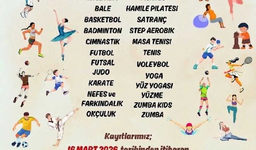 Denizli'de Sağlıklı Gelecek İçin 23 Branşta Ücretsiz Eğitim