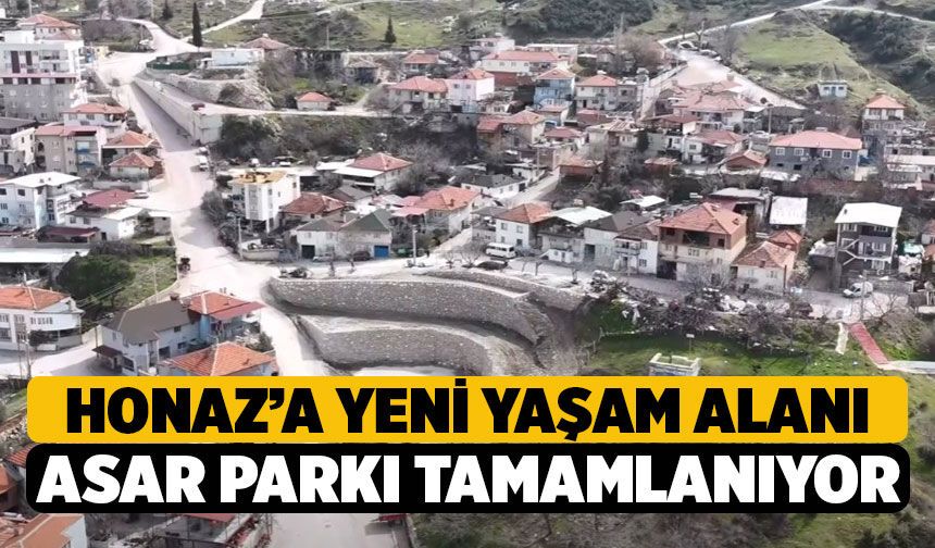 Honaz'da Asar Parkı Projesi Tamamlanıyor
