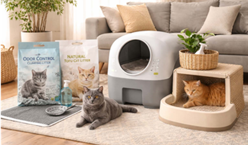 Evde Temizliği Kolaylaştıran Kedi Kumu Çözümleri