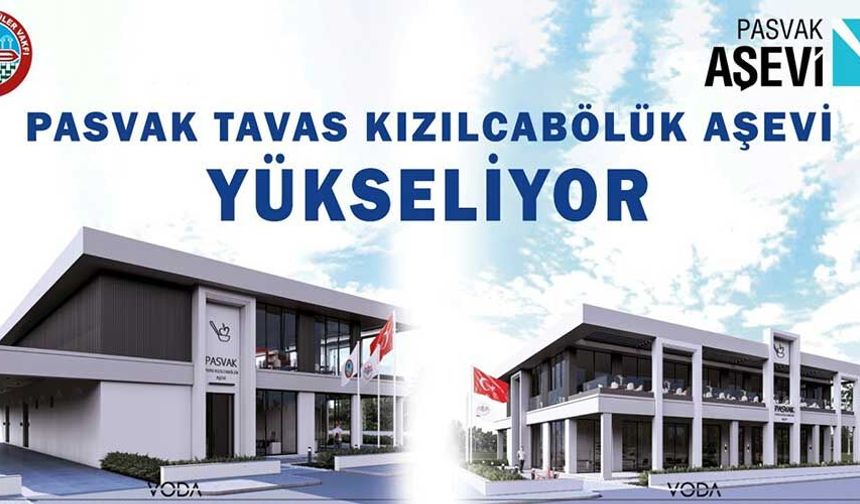 PASVAK ve Tavas Belediyesi iş birliğiyle Kızılcabölük'e aşevi