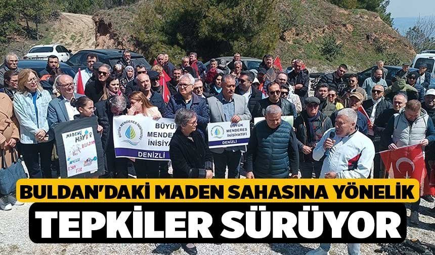 Buldan'daki Maden Sahasına Yönelik Tepkiler Sürüyor
