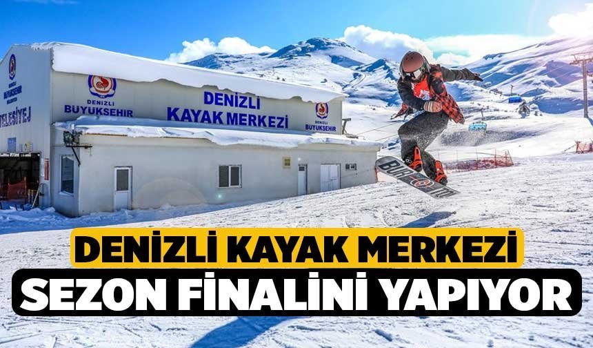 Denizli Kayak Merkezi Sezon Finalini Yapıyor