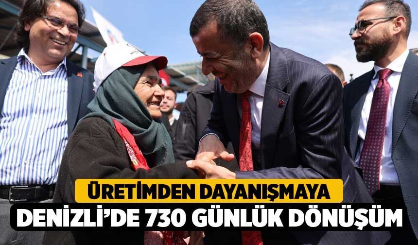 Üretimden Dayanışmaya Denizli’de 730 Günlük Dönüşüm