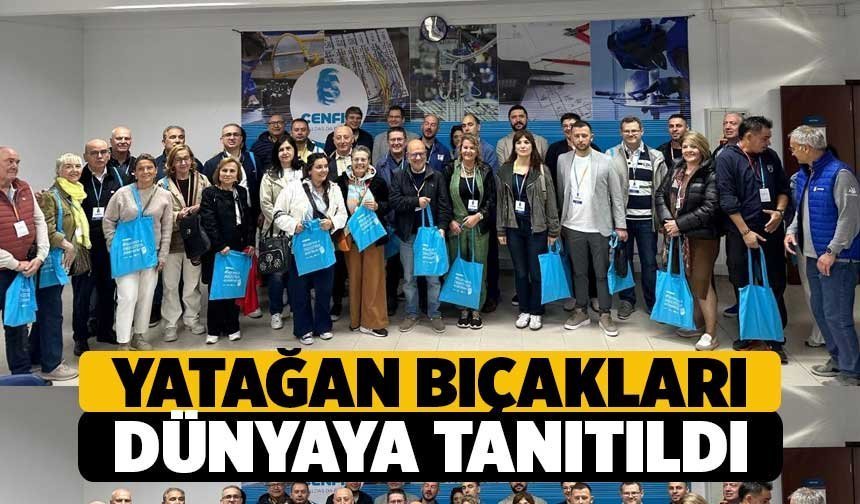 Yatağan bıçakları Portekiz’de dünyaya tanıtıldı