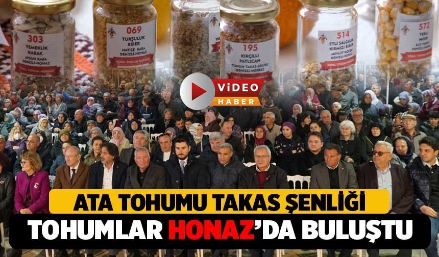 Honaz’da Ata Tohumu Seferberliği: Dev Şenliğe Yoğun İlgi!