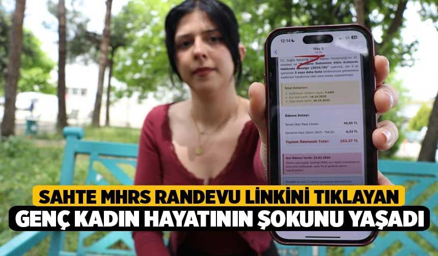 Sahte MHRS Randevu Linkini Tıklayan Genç Kadın Hayatının Şokunu Yaşadı
