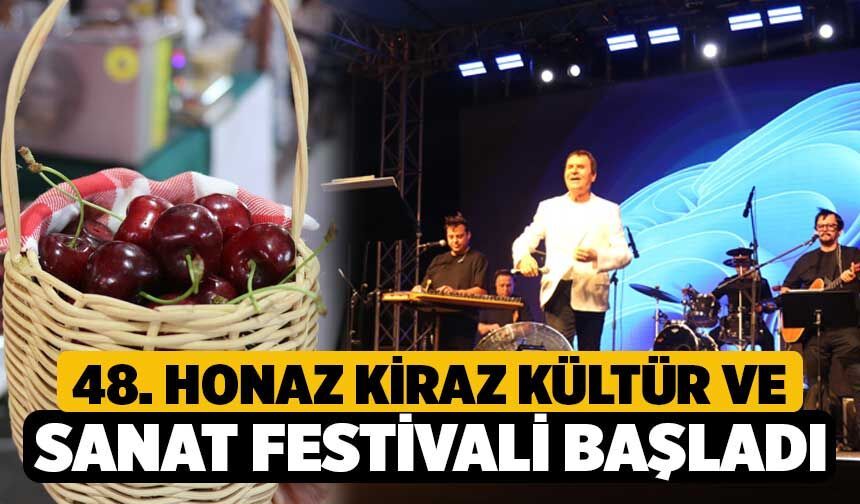 48. Honaz Kiraz Kültür ve Sanat Festivali başladı