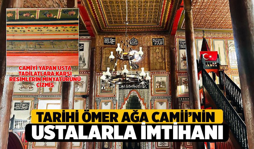 225 Yıllık Camide Kimsenin Görmediği Gizem: Ustanın Bıraktığı 'Resim Anahtarı' Ustaları Sınadı!"