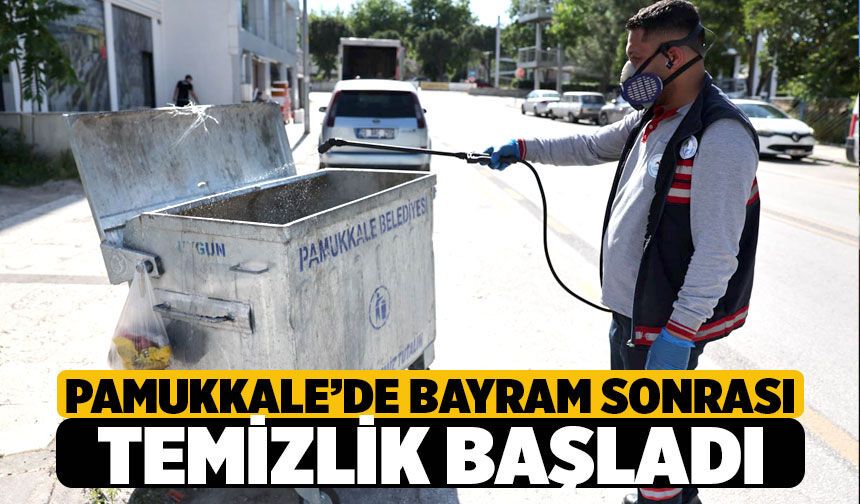 Bayram Bitti, Mesai Bitmedi: İlçede Mikroplara Karşı 'Hijyen Kalkanı' Devreye Girdi!"
