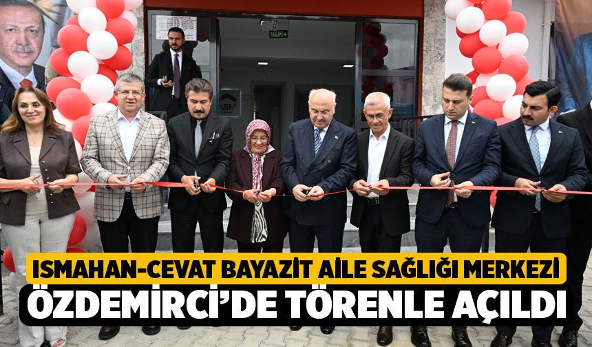Çivril'de hayırsever eliyle yükselen aile sağlığı merkezi törenle açıldı