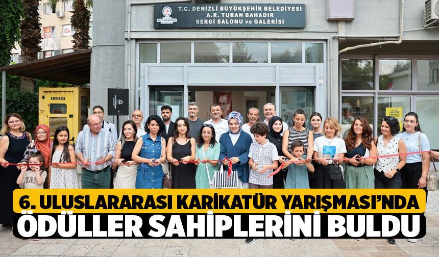 Denizli Büyükşehir Belediyesi 6. Uluslararası Karikatür Yarışması Sonuçlandı! İşte Kazananlar