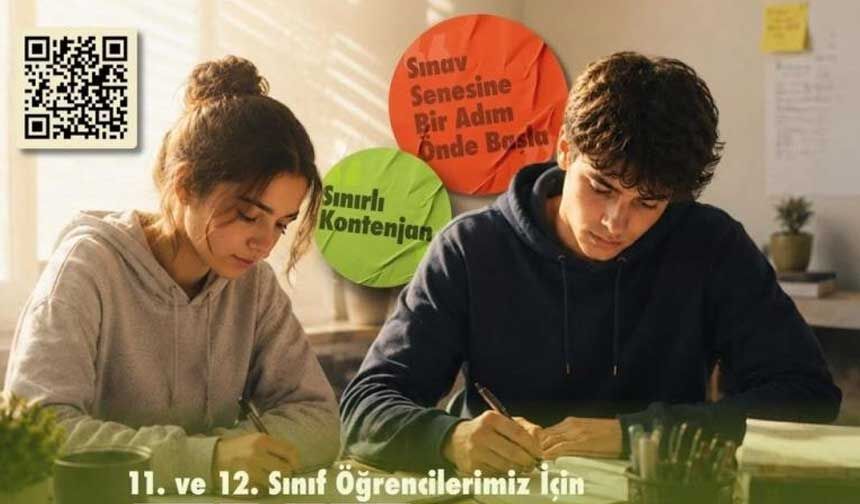 Denizli Büyükşehir üniversiteye hazırlanan gençlerin yanında