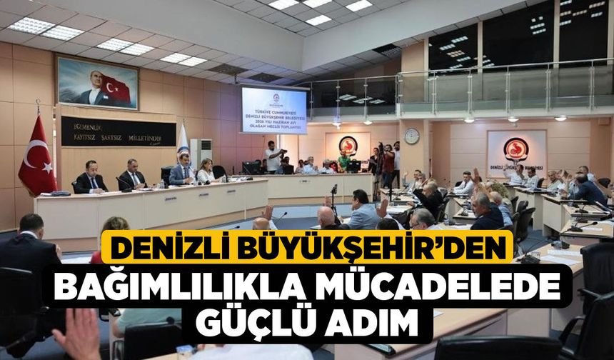 Denizli Büyükşehir’den Bağımlılıkla Mücadelede Güçlü Adım