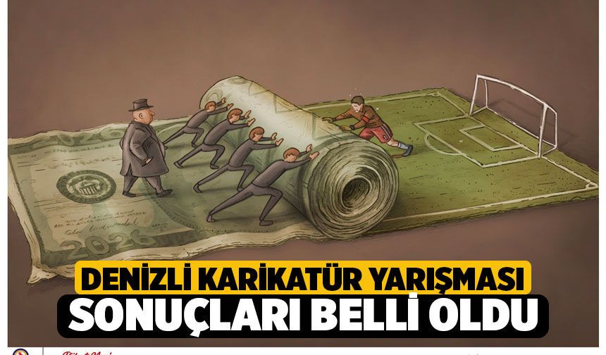 Denizli'de 41 Ülkeden 450 Karikatürist Bin 164 Eserle Yarıştı, Sonuçlar Belli Oldu