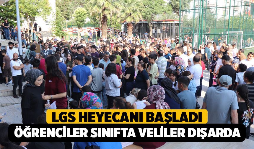 Denizli’de Liselere Geçiş Sınavı Heyecanı Başladı