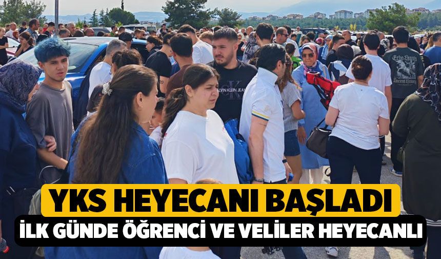 Denizli'de YKS Heyecanı Başladı, Binlerce Aday YKS için Ter Döküyor