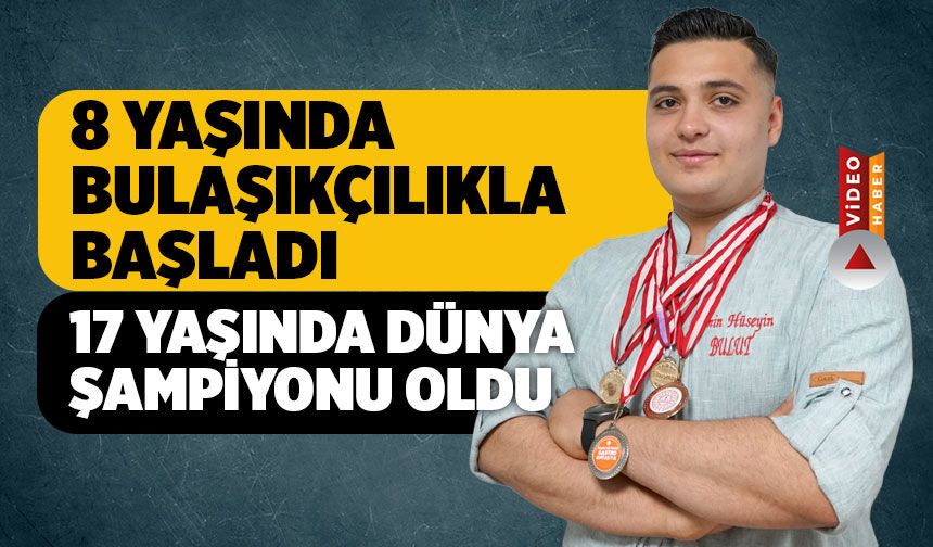 Denizlili 17 Yaşındaki Genç Aşçı; 8 Yaşında Bulaşık Yıkayarak Başladım