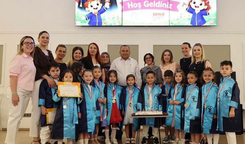 Merkezefendi’de Miniklerin Mezuniyet Heyecanı