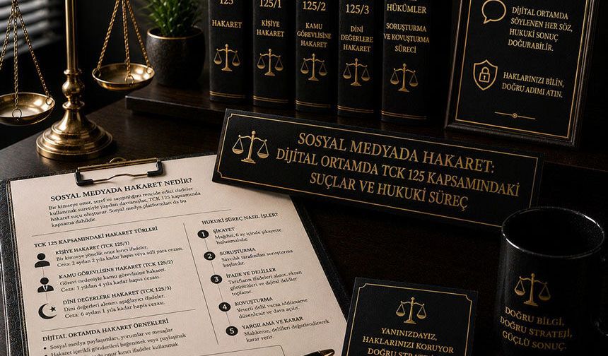 Sosyal Medyada Hakaret: Dijital Ortamda TCK 125 Kapsamındaki Suçlar ve Hukuki Süreç